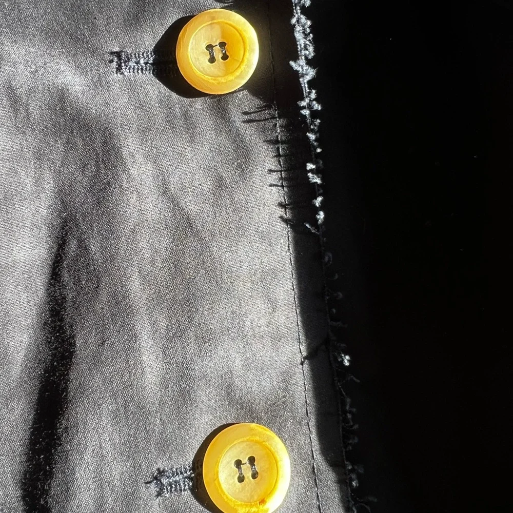 ❌SOLD❌Hannoh Wessel Navy Trench-Style Cotton Coat made in Italy |38 - Picture 9 of 15